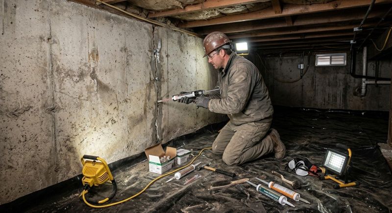 Basement Foundation Repair in Riverton, UT
