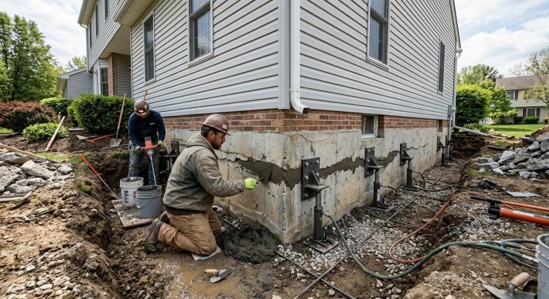 Basement Foundation Repair in Tooele County, UT