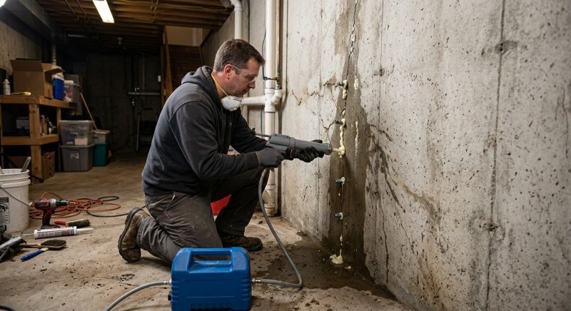 Basement Foundation Repair in West Jordan, UT