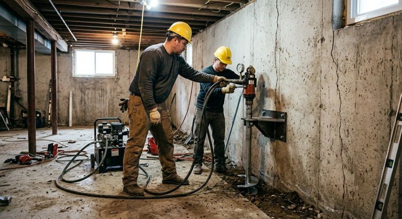 Basement Stabilization in Tooele, UT