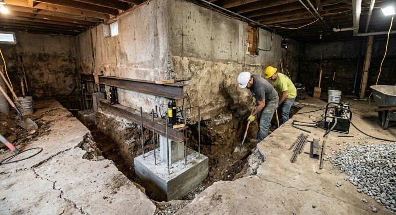Basement Underpinning in Tooele, UT