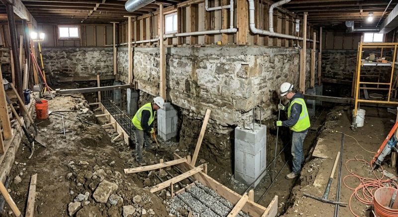 Basement Underpinning in Tooele, UT