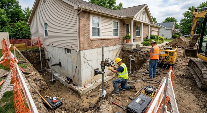 Building Foundation Repair in Grantsville, UT