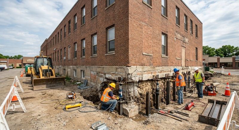 Commercial Foundation Repair in Tooele, UT