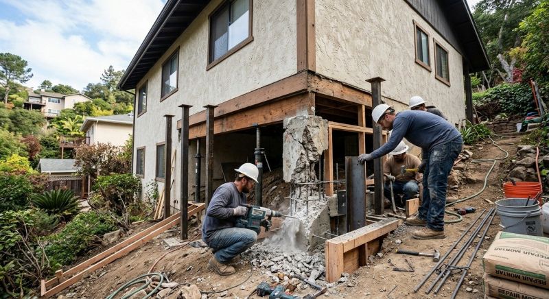 Concrete Foundation Repair in Draper, UT