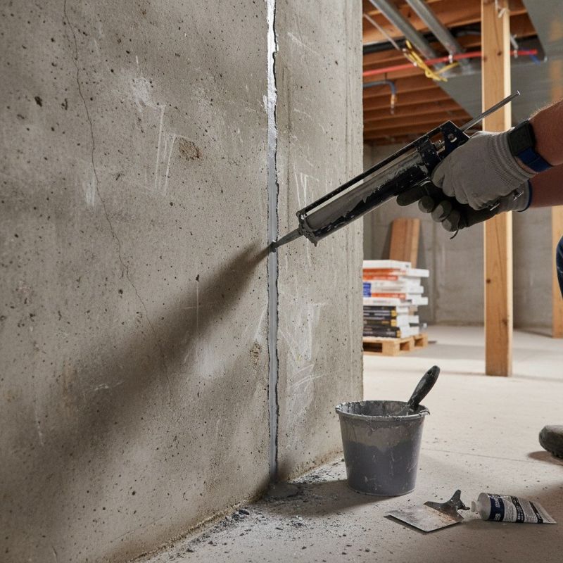 Cracked Basement Floor Repair in Tooele, UT