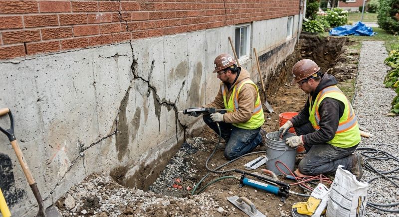 Cracked Foundation Repair in Stockton, UT