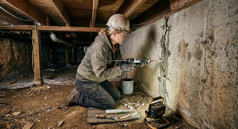 Crawlspace Foundation Repair in Riverton, UT
