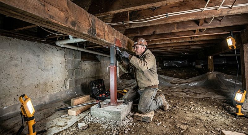 Crawlspace Foundation Repair in Stockton, UT