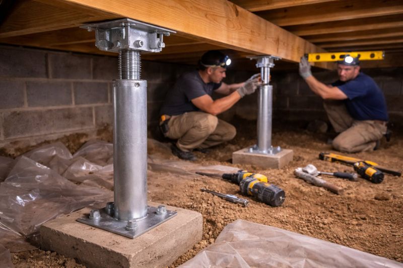 Crawlspace Structural Repair in Tooele, UT