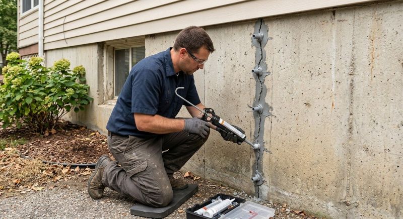 Foundation Crack Sealing in Tooele, UT