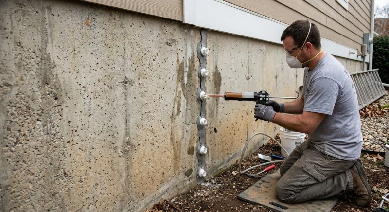 Foundation Crack Sealing in Tooele, UT