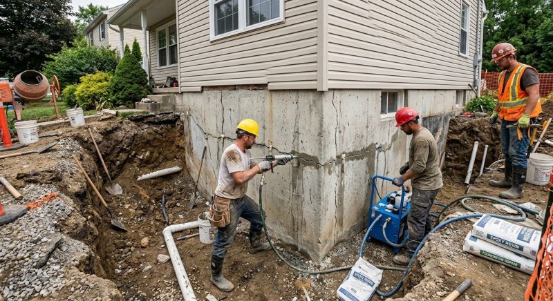 Foundation Cracks Repair in Tooele, UT