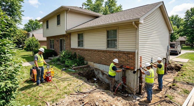 Foundation Jacking in Draper, UT