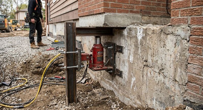 Foundation Jacking in Draper, UT