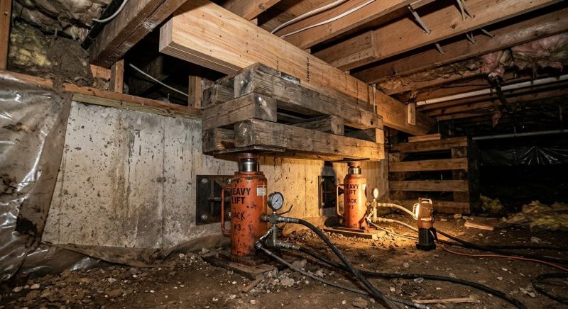 Foundation Jacking in Tooele, UT