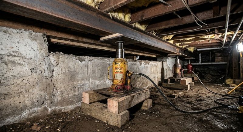 Foundation Jacking in Riverton, UT