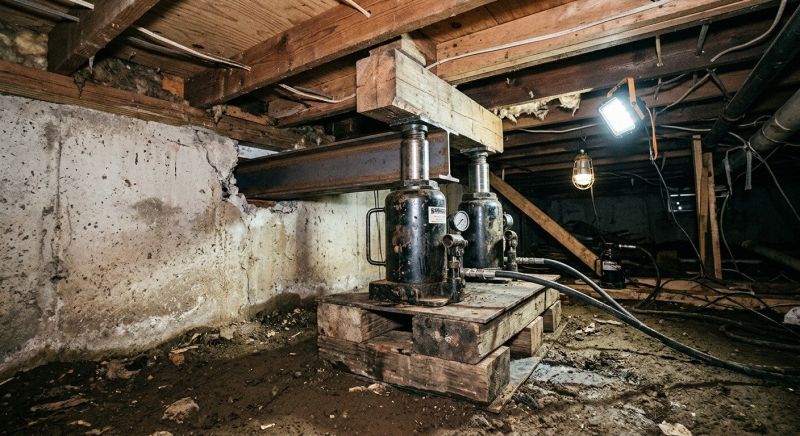 Foundation Jacking in Riverton, UT