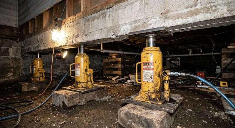 Foundation Jacking in Tooele County, UT