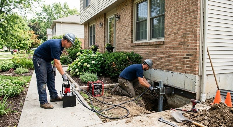 Foundation Jacking in West Jordan, UT