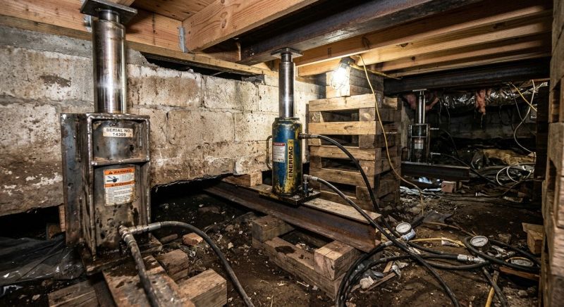 Foundation Jacking in West Jordan, UT