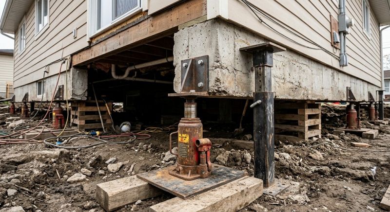 Foundation Jacking in West Jordan, UT
