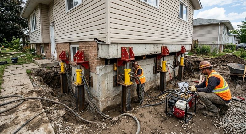 Foundation Lifting in Midvale, UT