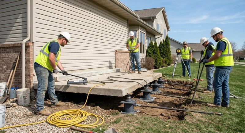Foundation Lifting in Salt Lake City, UT