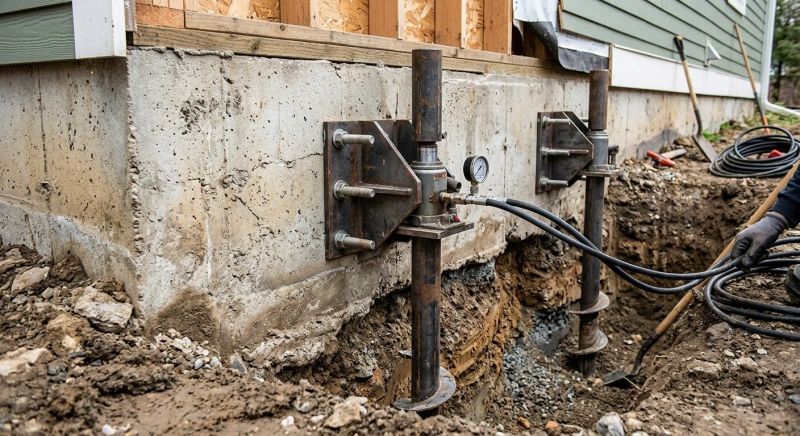 Foundation Pier Leveling in Tooele, UT