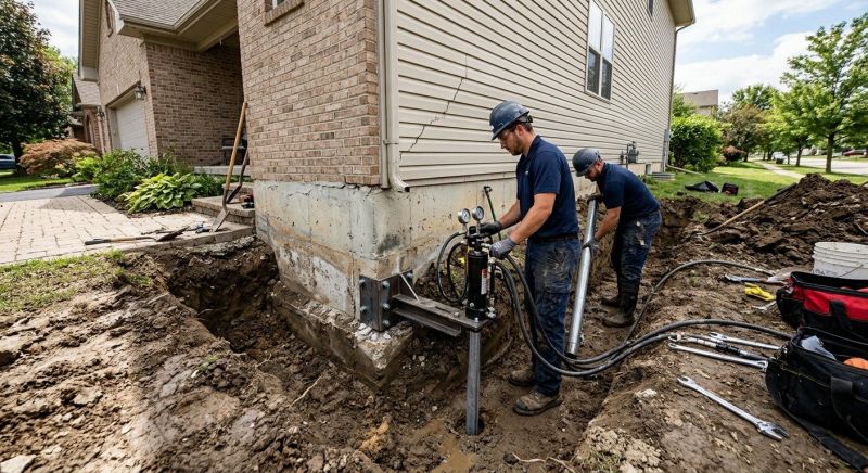 Foundation Settlement Repair in Tooele, UT