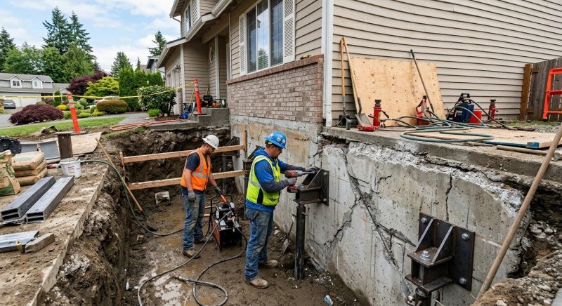 Foundation Stabilizing in Draper, UT