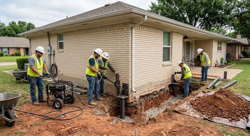 Foundation Stabilizing in Magna, UT