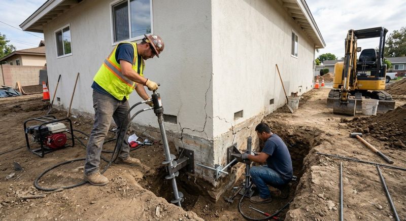 Foundation Stabilizing in Midvale, UT