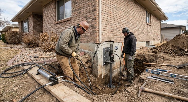 Foundation Stabilizing in West Jordan, UT