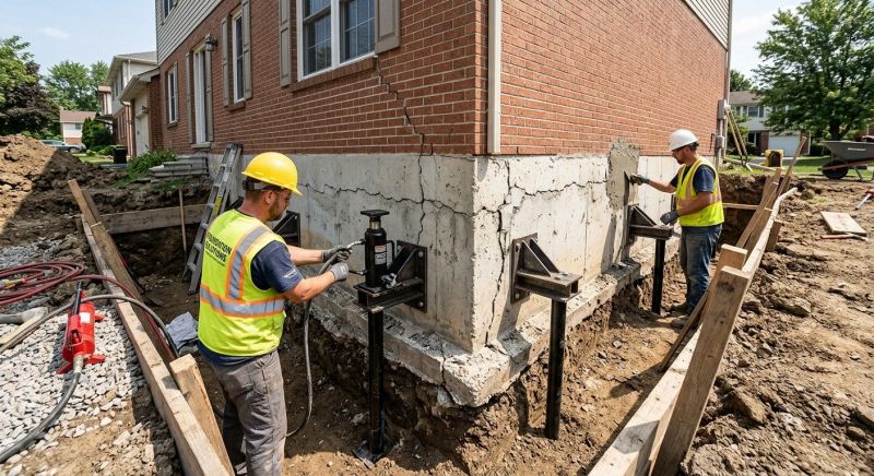 Foundation Structural Repair in Draper, UT