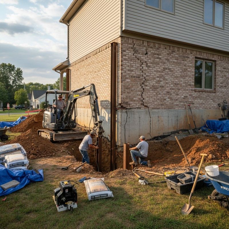 Foundation Structural Repair in South Jordan, UT