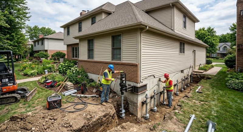 Helical Piers Installation in Tooele, UT