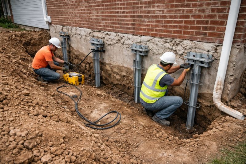 Helical Piers Installation in Tooele, UT