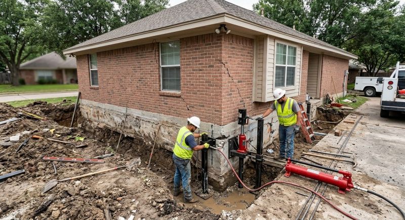 House Foundation Repair in Draper, UT
