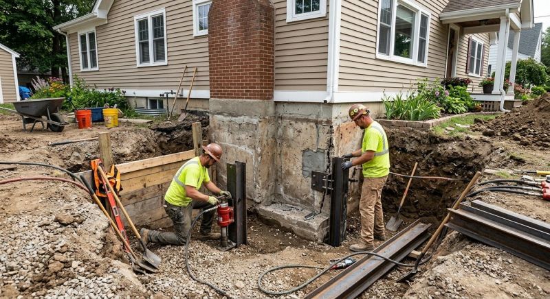 House Foundation Repair in Draper, UT