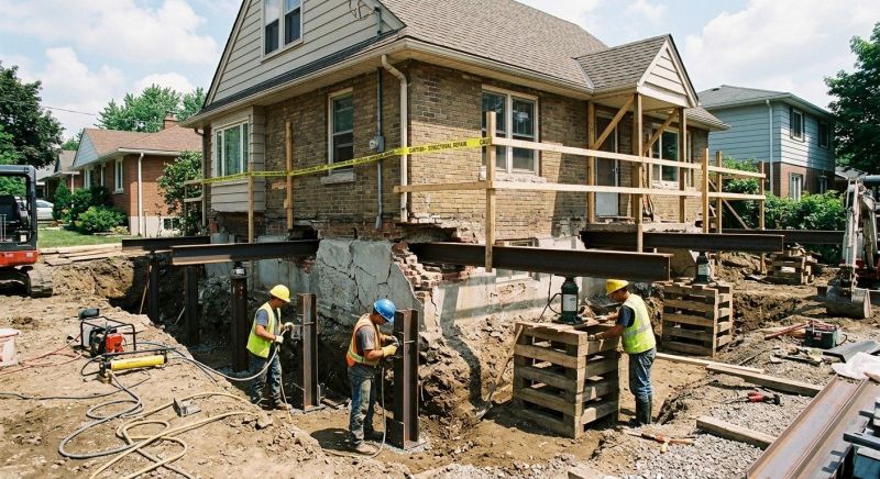 House Foundation Repair in Draper, UT