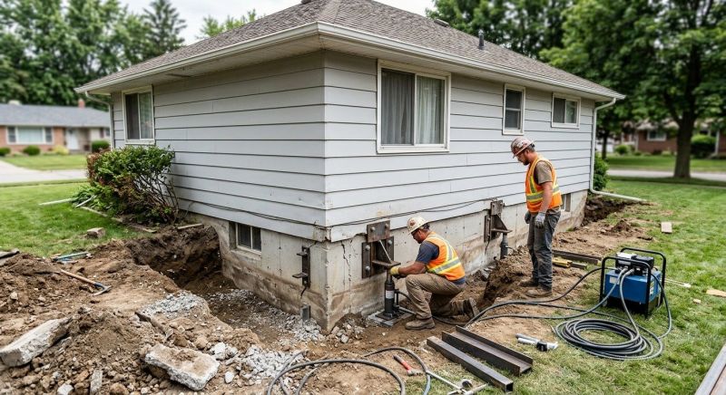 House Foundation Repair in Grantsville, UT