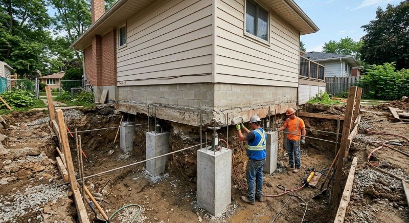 House Underpinning in Tooele, UT