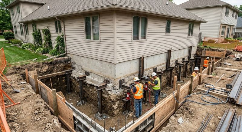 House Underpinning in Tooele, UT