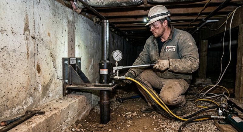 Settling Foundation Service in South Jordan, UT