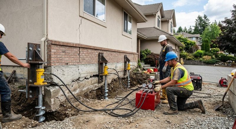 Sinking Foundation Lifting in Tooele, UT