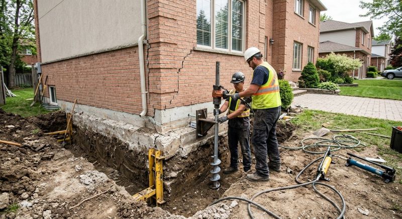 Sinking Foundation Repair in Magna, UT