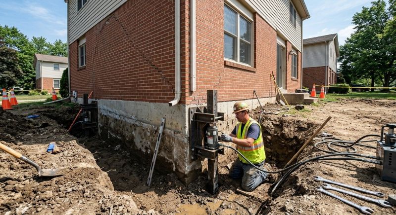 Sinking Foundation Repair in Magna, UT