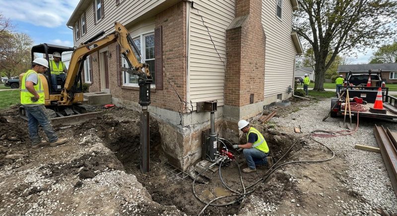 Sinking Foundation Repair in Stockton, UT