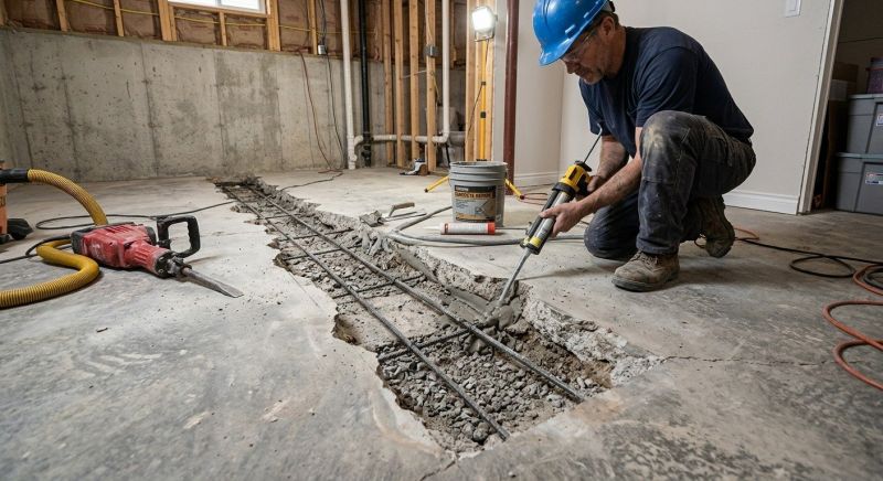 Slab Foundation Repair in Tooele, UT